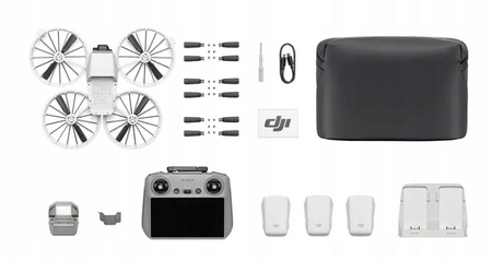 Dron DJI Flip z kontrolerem DJI RC 2 i zestawem Fly More Combo