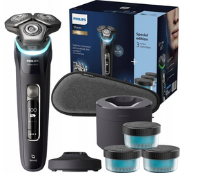 Golarka Maszynka Elektryczna Philips S9976/63 Trymer + Baza + Wkłady + Etui