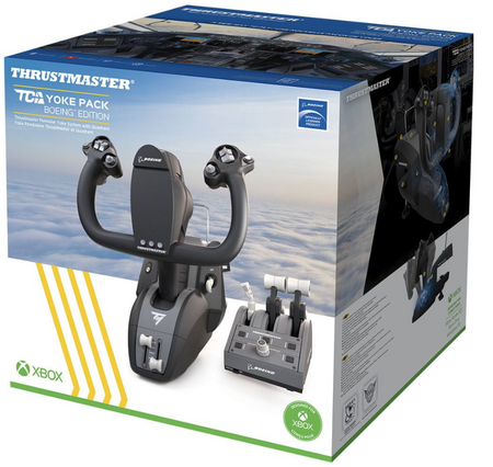 Joystick Thrustmaster TCA Yoke Pack Boeing Edition NOWY KOMPLET XBOX X S PC