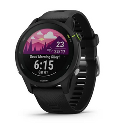 Zegarek sportowy Garmin Forerunner 255 Music Czarny 010-02641-30