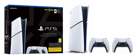 Konsola Playstation 5 Slim Digital D Chassis + dodatkowy pad DualSense