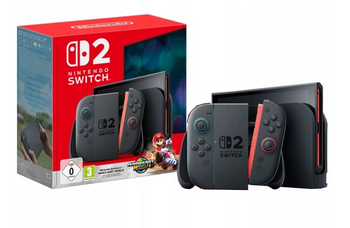 Konsola Konsola Nintendo Switch 2 Czarna + Mario Kart World
