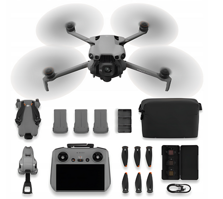 Dron DJI Mini 5 Pro z kontrolerem DJI RC 2 i zestawem Fly More Combo + DJI Care na 1 rok