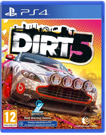 Gra DiRT 5 PS4 PS5 Playstation 4 5 PL NOWA FOLIA