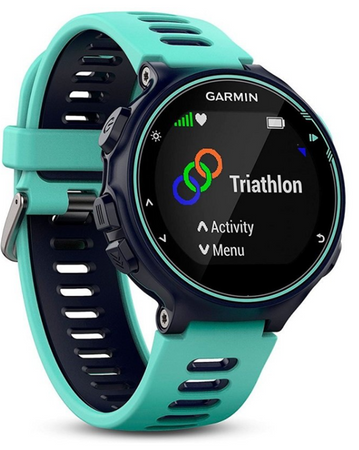 ZEGAREK GARMIN FORERUNNER 735XT FROST ZIELONY