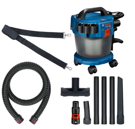 Odkurzacz przemysłowy akumulatorowy Bosch GAS 18 V-10 L 18W + Kółka