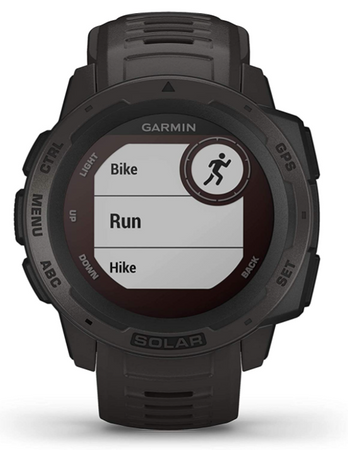 Smartwatch GARMIN Instinct Solar GPS Baro Czarny