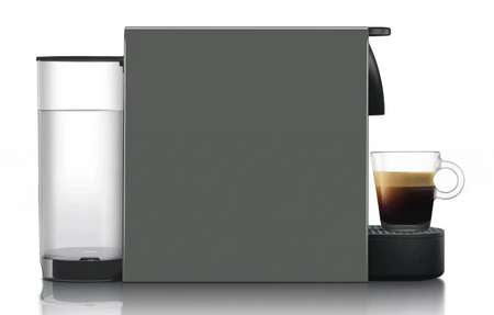 Ekspres kapsułkowy Krups Nespresso Essenza Mini Srebrny Szary XN110BRD
