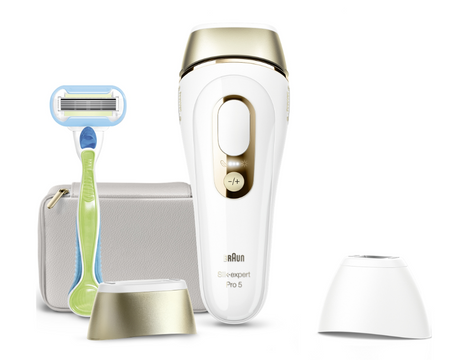 Depilator laserowy BRAUN Silk-expert Pro 5 PL5159 + Kosmetyczka + Maszynka