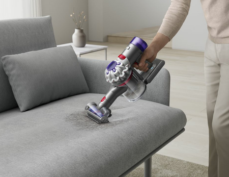 Odkurzacz pionowy Dyson V8 Advanced Srebrny/Szary bezprzewodowy NOWY