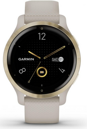 Smartwatch Garmin Venu 2S Jasnozłoty Złoty