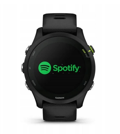 Zegarek sportowy Garmin Forerunner 255 Music Czarny 010-02641-30