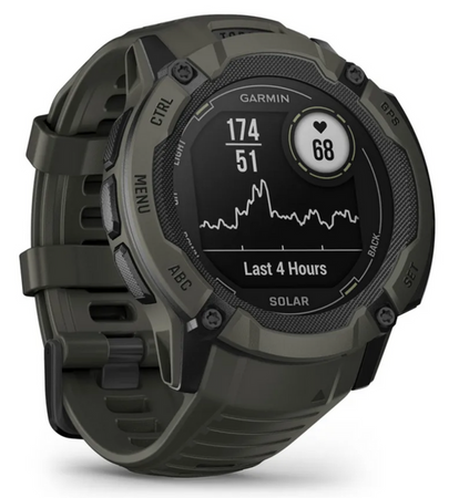 Smartwatch sportowy Garmin Instinct 2X Solar Zielony Mchowy 010-02805-05