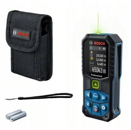 DALMIERZ LASEROWY GLM 50-27 CG BOSCH Bluetooth KOMPLET Z ETUI