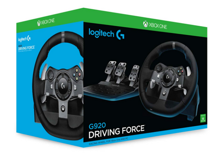 ZESTAW LOGITECH G920 RACING WHEEL + FORCE SHIFTER