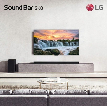 Soundbar LG SK8 2.1 360W BT HDMI USB Dolby Atmos