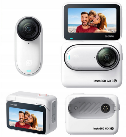 Kamera sportowa Insta360 GO 3S 64GB 4K UHD Biała NOWA