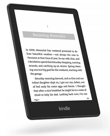 Czytnik Amazon Kindle Paperwhite Signature Edition 32GB Czarny Bez Reklam