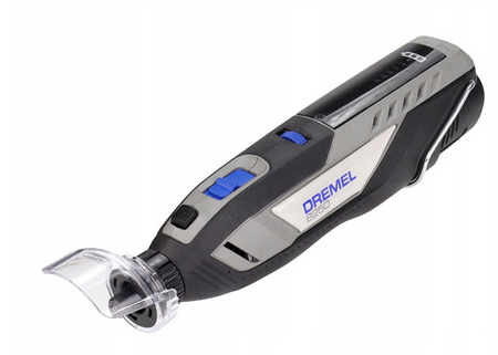 SZLIFIERKA 12V DREMEL 8250 PLATINUM BEZSZCZOTKOWA 2x2,0Ah + 5/65 AKCESORIÓW