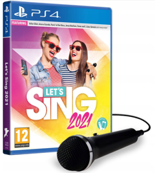 Let's Sing 2021 + 1 mikrofon NOWA FOLIA PS4