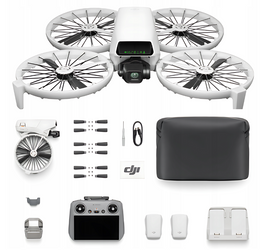 Dron DJI Flip z kontrolerem DJI RC 2 i zestawem Fly More Combo