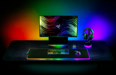 Hybrydowa podkładka pod mysz Razer Strider Chroma LED RGB Gamer XXL