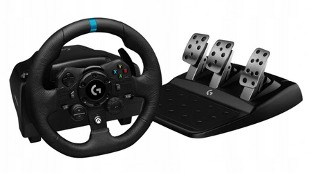 Kierownica oraz pedały Logitech G Driving Force G923 Czarny NOWY