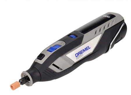 SZLIFIERKA 12V DREMEL 8250 PLATINUM BEZSZCZOTKOWA 2x2,0Ah + 5/65 AKCESORIÓW