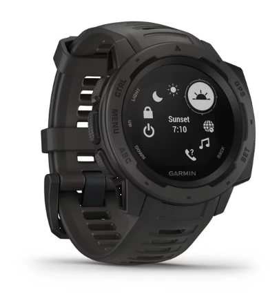 GARMIN Instinct GPS Baro Grafitowy Czarny