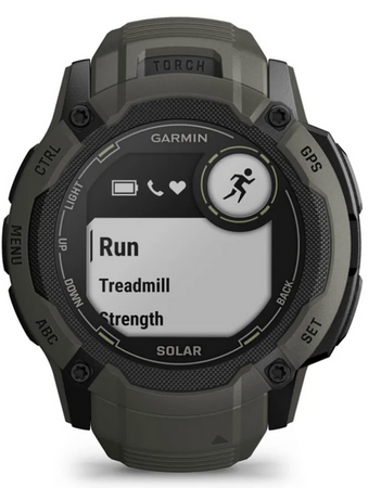 Smartwatch sportowy Garmin Instinct 2X Solar Zielony Mchowy 010-02805-05