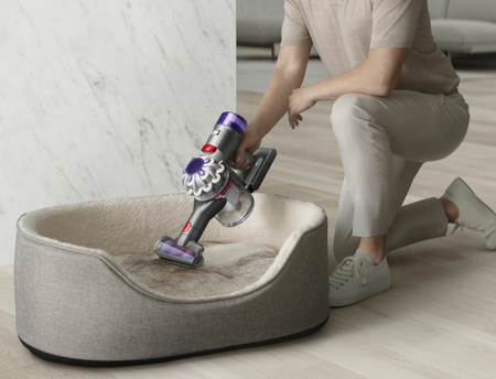 Odkurzacz pionowy Dyson V8 Advanced Srebrny/Szary bezprzewodowy NOWY