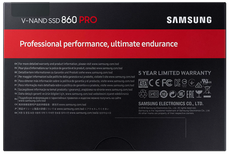 Dysk SSD Samsung 860 PRO MZ-76P2T0B/EU 2TB SATA