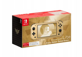 Nintendo Switch Lite Hyrule Edition + NS Online 365 dni + Expansion Pack