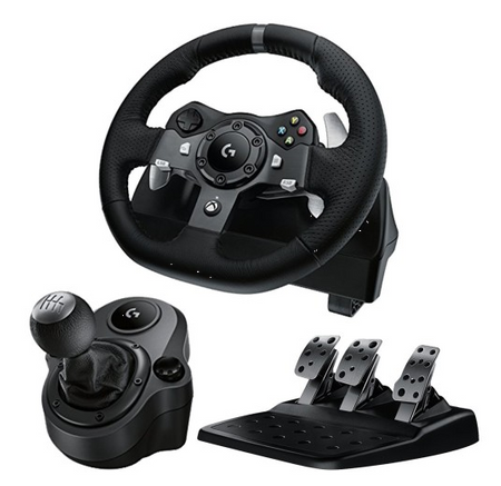 ZESTAW LOGITECH G920 RACING WHEEL + FORCE SHIFTER