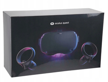 Oculus Quest 64GB GOGLE VR OKULARY + 2 KONTROLERY