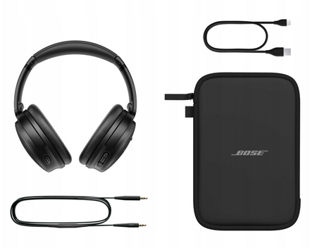 Słuchawki bezprzewodowe nauszne Bose QuietComfort SC Czarne