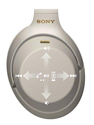 Słuchawki bezprzewodowe Sony WH-1000XM3 Srebrne