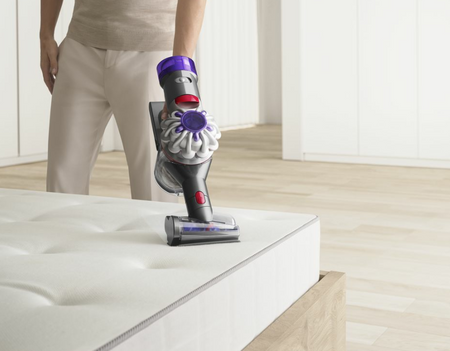 Odkurzacz pionowy Dyson V8 Advanced Srebrny/Szary bezprzewodowy NOWY