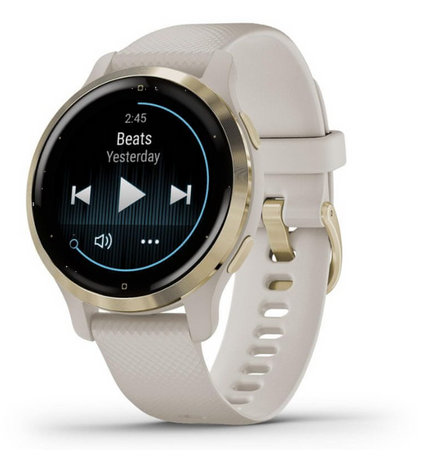 Smartwatch Garmin Venu 2S Jasnozłoty Złoty