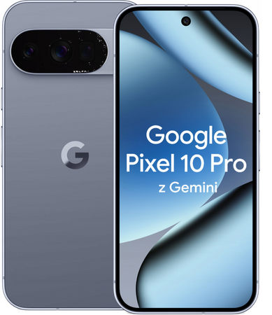 Smartfon Google Pixel 10 Pro 16 GB / 512 GB 5G Szary Srebrny NOWY