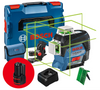 LASER GLL 3-80 CG BOSCH L-BOXX AKU Zielony + 2x2,0Ah + L-Boxx + BM 1