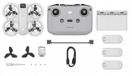 Dron DJI Neo RC-N3 + zestaw Fly More Combo NOWY