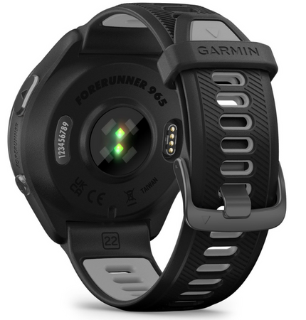 Smartwatch sportowy Garmin Forerunner 965 Czarny Szary Tytan DLC 010-02809-10