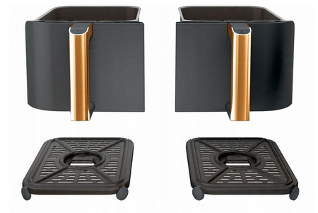 FRYTKOWNICA BEZTŁUSZCZOWA AIRFRYER NINJA AF400EUCP 2470W 9,5L DWA KOSZE 
