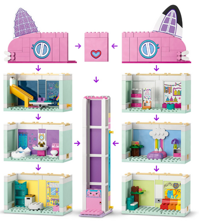 LEGO 10788 Koci domek Gabi Gabby's Dollhouse NOWY