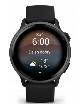 Smartwatch Garmin Vivoactive 6 Czarny Black NOWY 010-02985-00