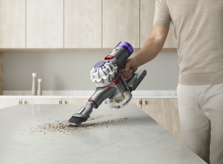Odkurzacz pionowy Dyson V8 Advanced Srebrny/Szary bezprzewodowy NOWY