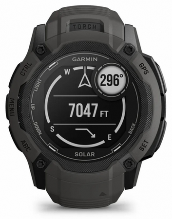 Smartwatch sportowy Garmin Instinct 2X Solar Grafitowy 010-02805-00