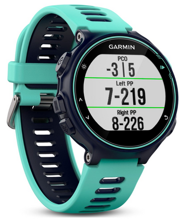 ZEGAREK GARMIN FORERUNNER 735XT FROST ZIELONY