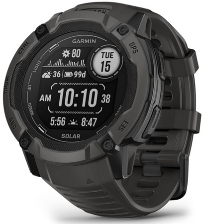 Smartwatch sportowy Garmin Instinct 2X Solar Grafitowy 010-02805-00